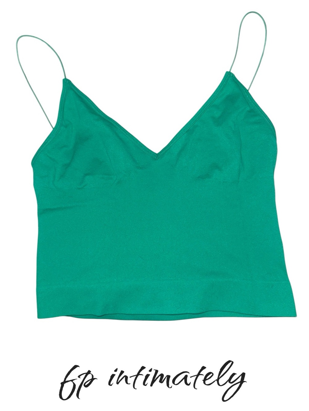 Intimately by Free People V-Neck Cropped Cami Tank